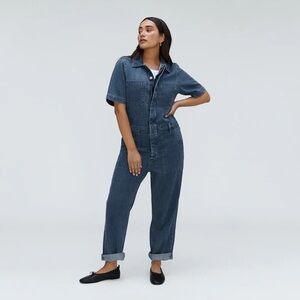 Everlane Women's Blue Jeans Overalls